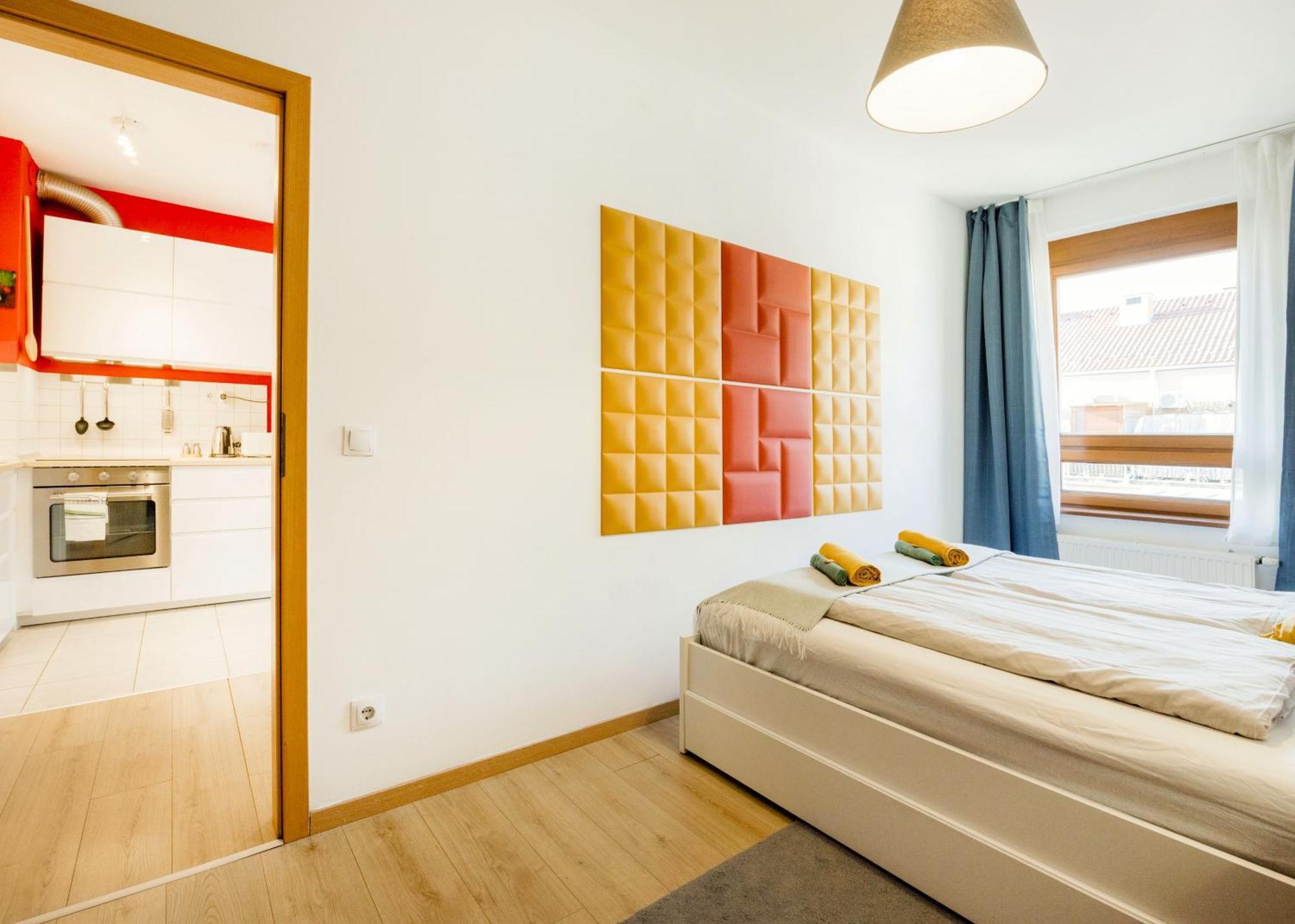 Apartament Tuscany Garden-free Parking-balcony-ac- Elevator