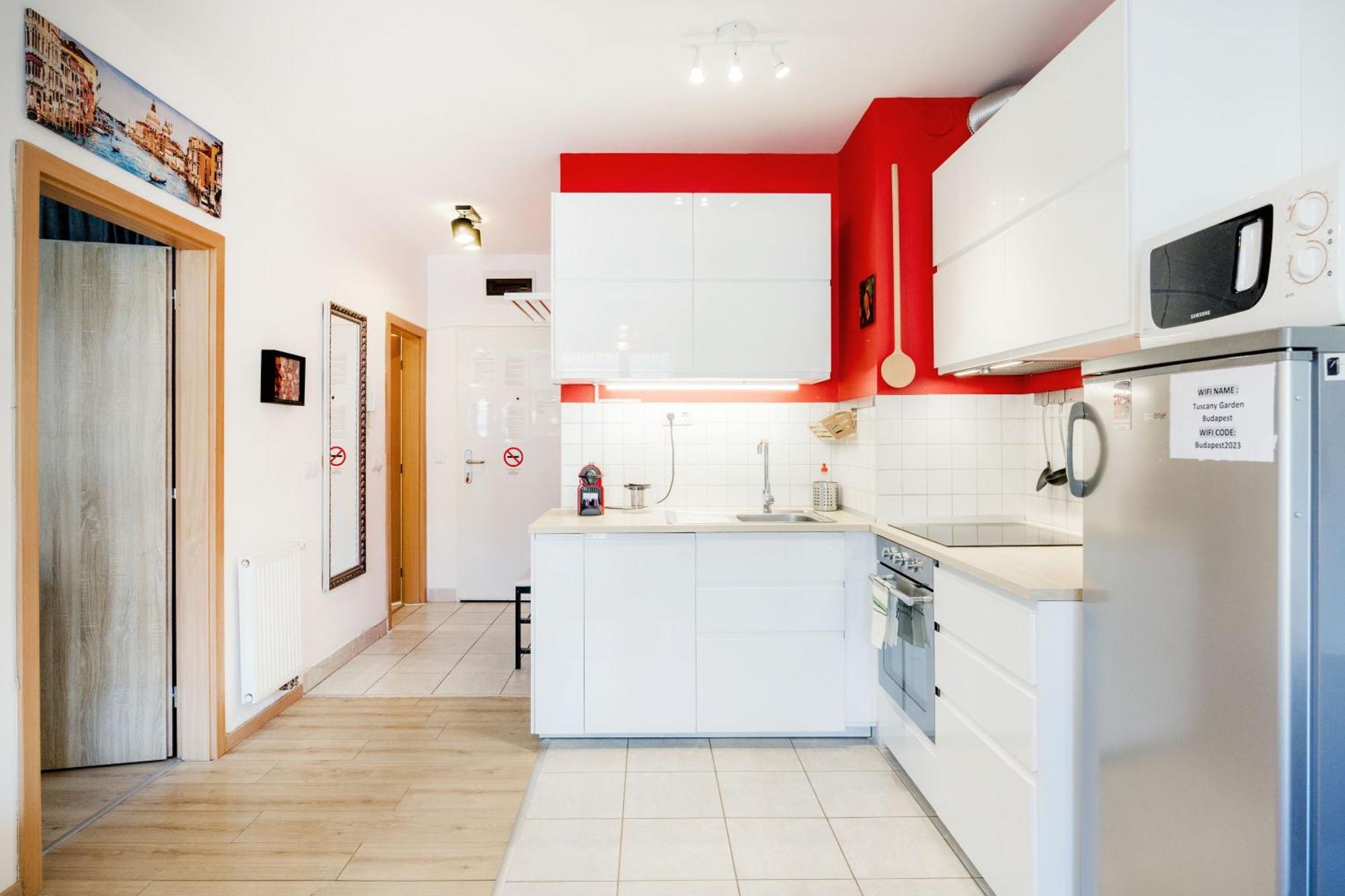 Tuscany Garden-free Parking-balcony-ac- Elevator Budapeszt